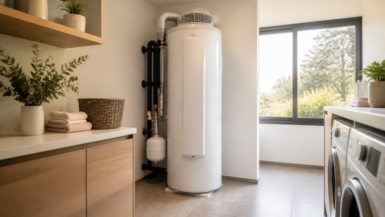 Ballon d’eau chaude thermodynamique : bien choisir volume, pose et budget