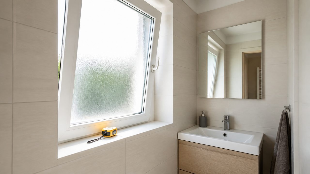 Dimension fenêtre salle de bain : tailles standard, hauteur et conseils