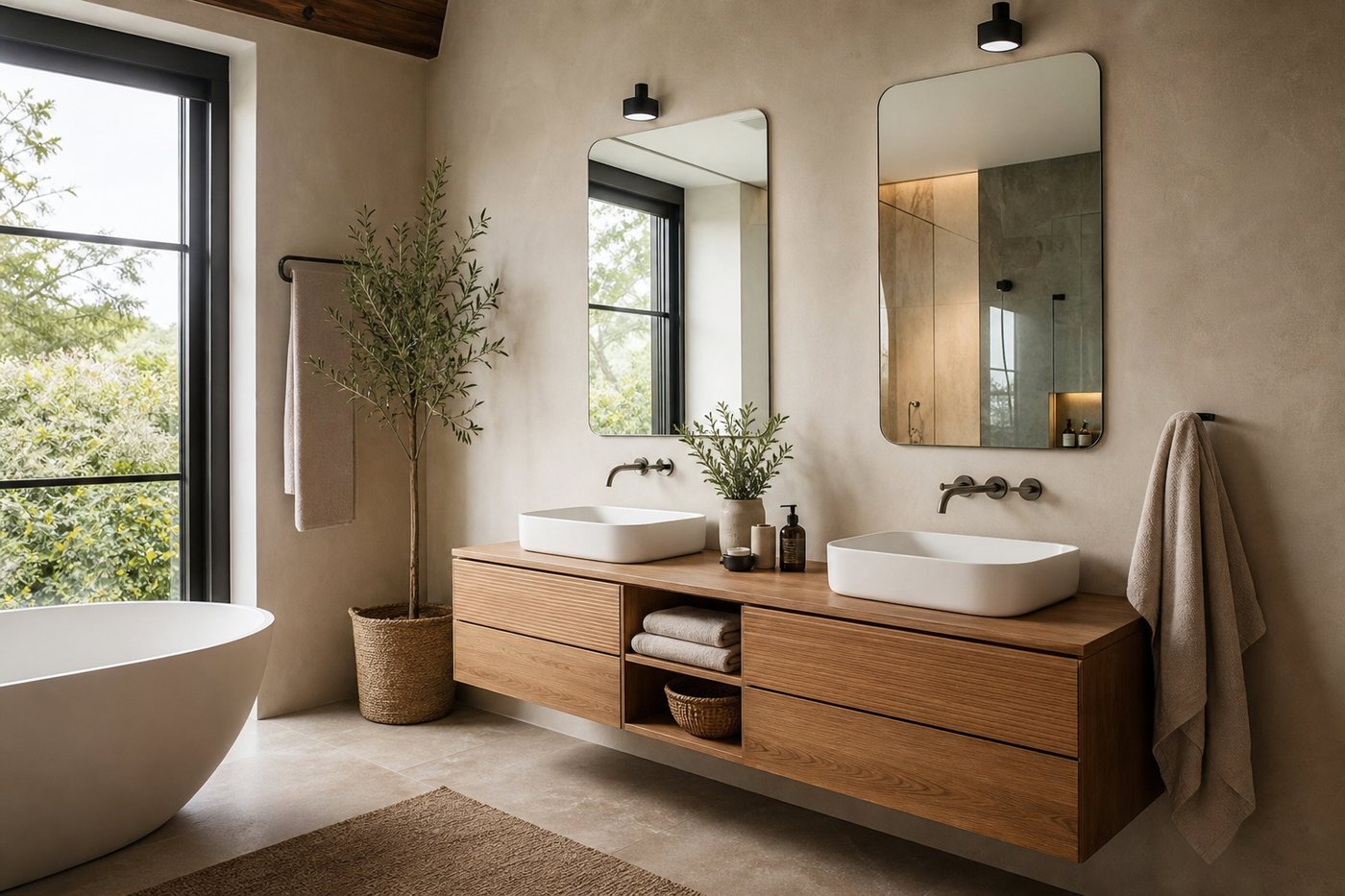 Meuble salle de bain 2 vasques : 4 reperes essentiels pour bien choisir la largeur