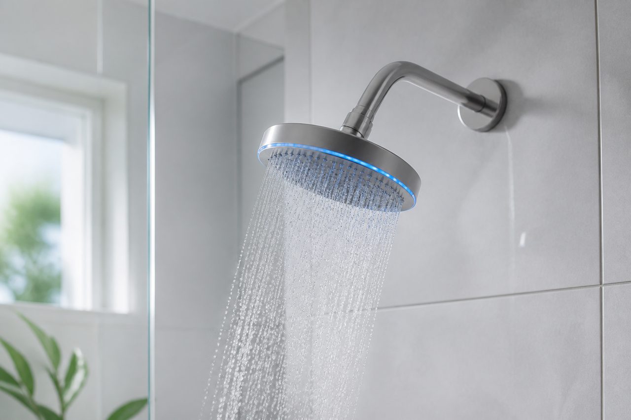 Pommeau de douche connecté : 5 raisons d’en installer un en 2026