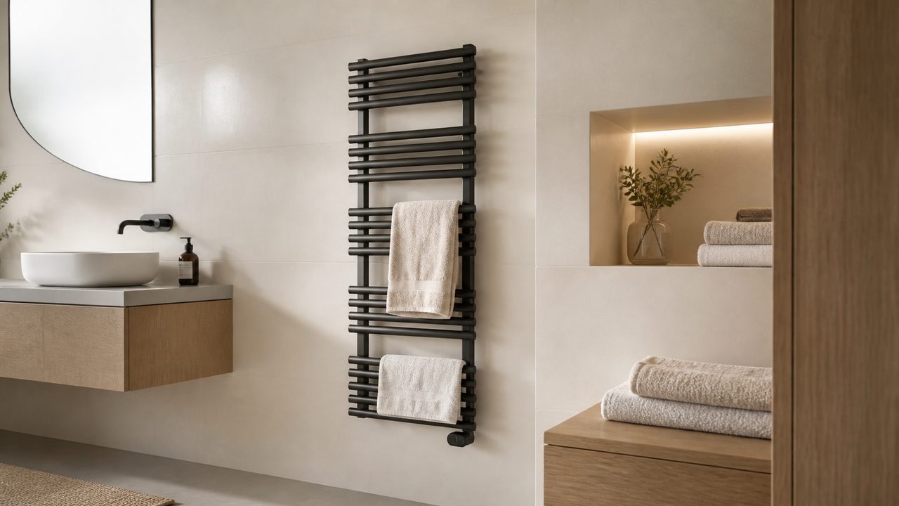 Radiateur design salle de bain : choisir puissance, style et confort